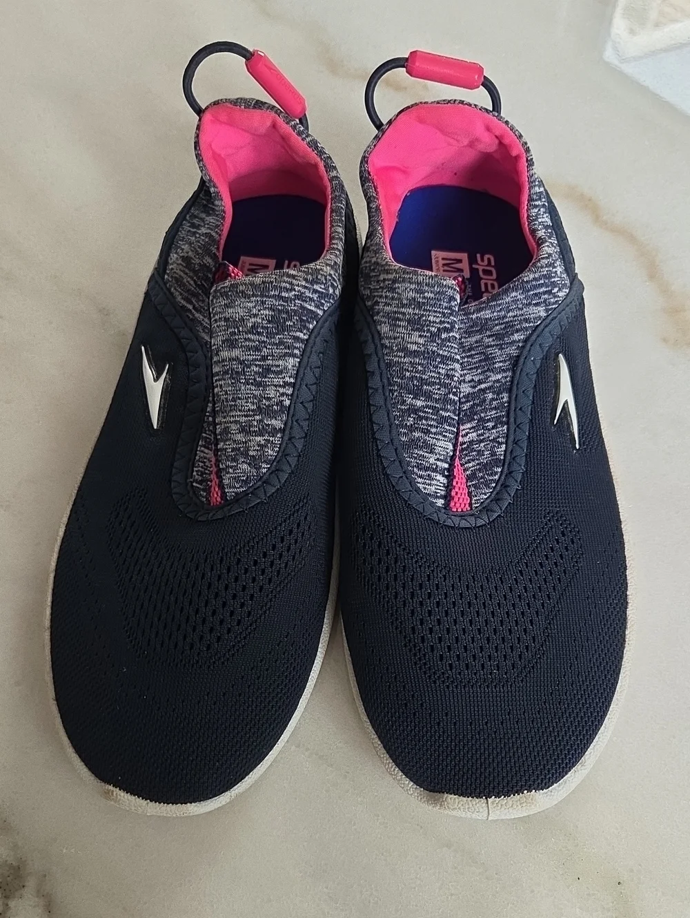Speedo Navy Slip-On Water Shoes Size 2/3